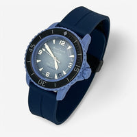 Quick-release rubber Blancpain x Swatch strap for the Scuba Fifty Fathoms