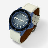 Textured genuine leather Blancpain x Swatch strap for the Scuba Fifty Fathoms