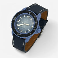 Textured genuine leather Blancpain x Swatch strap for the Scuba Fifty Fathoms