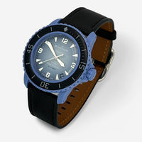 Designer genuine leather Blancpain x Swatch strap for the Scuba Fifty Fathoms