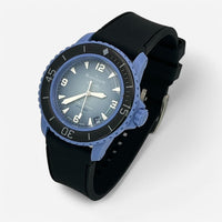 Two-tone rubber Blancpain x Swatch strap for the Scuba Fifty Fathoms