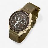 Smooth NATO MoonSwatch strap for the Omega x Swatch