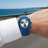 Premium rubber MoonSwatch strap for the Omega x Swatch