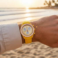 Premium rubber MoonSwatch strap for the Omega x Swatch