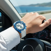 Premium rubber MoonSwatch strap for the Omega x Swatch
