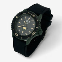 Two-tone rubber Blancpain x Swatch strap for the Scuba Fifty Fathoms