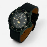 Textured genuine leather Blancpain x Swatch strap for the Scuba Fifty Fathoms