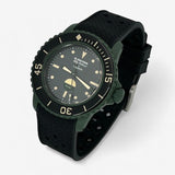 Checkered rubber Blancpain x Swatch strap for the Scuba Fifty Fathoms