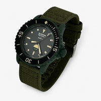Blancpain x Swatch strap for the Scuba Fifty Fathoms Green Abyss
