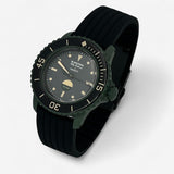 Ribbed rubber Blancpain x Swatch strap for the Scuba Fifty Fathoms