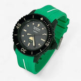 Blancpain x Swatch strap for the Scuba Fifty Fathoms Green Abyss
