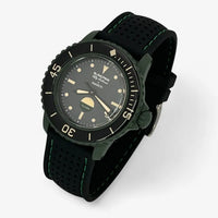 Perforated rubber Blancpain x Swatch strap for the Scuba Fifty Fathoms