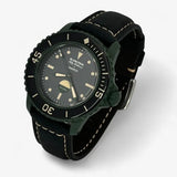 Blancpain x Swatch strap for the Scuba Fifty Fathoms Green Abyss