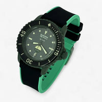 Blancpain x Swatch strap for the Scuba Fifty Fathoms Green Abyss