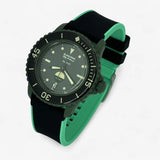 Blancpain x Swatch strap for the Scuba Fifty Fathoms Green Abyss