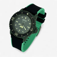 Two-tone rubber Blancpain x Swatch strap for the Scuba Fifty Fathoms