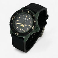 Rubber and nylon Blancpain x Swatch strap for the Scuba Fifty Fathoms