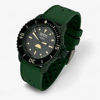 Blancpain x Swatch strap for the Scuba Fifty Fathoms Green Abyss