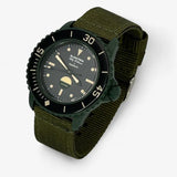 Blancpain x Swatch strap for the Scuba Fifty Fathoms Green Abyss