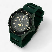Blancpain x Swatch strap for the Scuba Fifty Fathoms Green Abyss