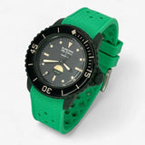 Blancpain x Swatch strap for the Scuba Fifty Fathoms Green Abyss