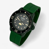Quick-release rubber Blancpain x Swatch strap for the Scuba Fifty Fathoms