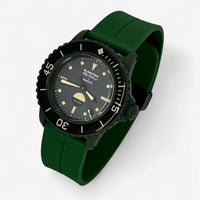 Quick-release rubber Blancpain x Swatch strap for the Scuba Fifty Fathoms