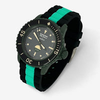 Designer rubber Blancpain x Swatch strap for the Scuba Fifty Fathoms