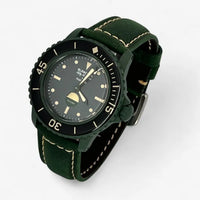 Blancpain x Swatch strap for the Scuba Fifty Fathoms Green Abyss