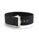 Premium canvas MoonSwatch strap for the Omega x Swatch