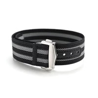 Premium canvas MoonSwatch strap for the Omega x Swatch