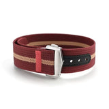 Premium canvas MoonSwatch strap for the Omega x Swatch