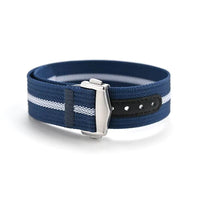 Premium canvas MoonSwatch strap for the Omega x Swatch