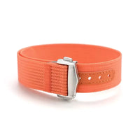 Premium canvas MoonSwatch strap for the Omega x Swatch