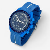 MoonSwatch strap for the Mission to Neptune