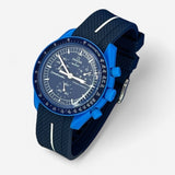 MoonSwatch strap for the Mission to Neptune