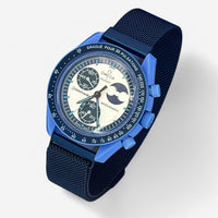 MoonSwatch strap for the Super Blue Moonphase