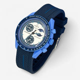 MoonSwatch strap for the Super Blue Moonphase