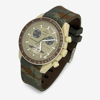 Military rubber MoonSwatch strap for the Omega x Swatch