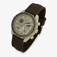 Premium perforated rubber MoonSwatch strap for the Omega x Swatch