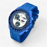 Premium rubber MoonSwatch strap for the Omega x Swatch