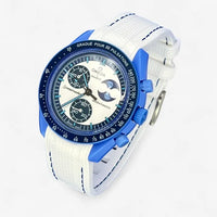 Premium rubber MoonSwatch strap for the Omega x Swatch