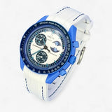 Premium rubber MoonSwatch strap for the Omega x Swatch