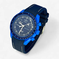 Premium rubber MoonSwatch strap for the Omega x Swatch