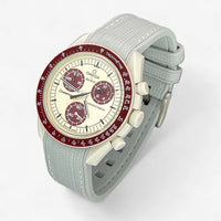 Premium rubber MoonSwatch strap for the Omega x Swatch