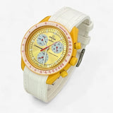 Premium rubber MoonSwatch strap for the Omega x Swatch