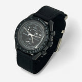 Smooth NATO MoonSwatch strap for the Omega x Swatch