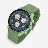 Premium rubber MoonSwatch strap for the Omega x Swatch