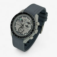 Textured premium rubber MoonSwatch strap for the Omega x Swatch
