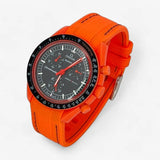 Premium rubber MoonSwatch strap for the Omega x Swatch